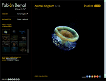 Tablet Screenshot of fabianbernal.com